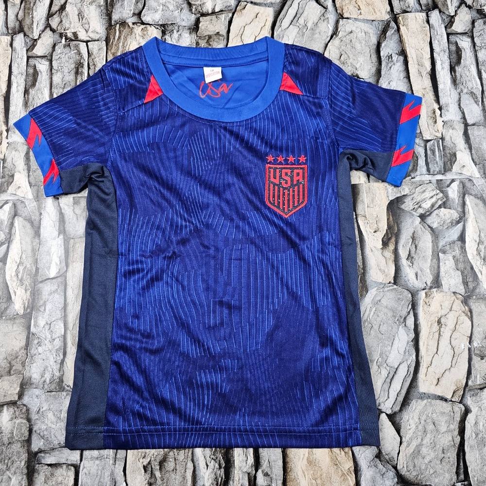 USA Kids (girls) Soccer Jersey Kit Youth/ jersey for girls/ Jersey and S… - Picture 3 of 4